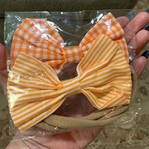 Bundle to fall baby headbands Thanksgiving bow